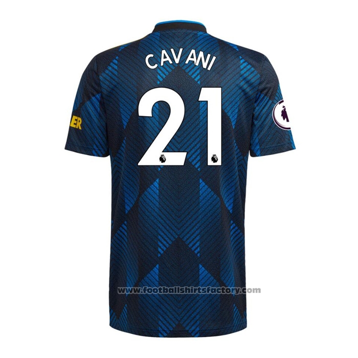 Manchester United Player Cavani Third Shirt 2021-2022
